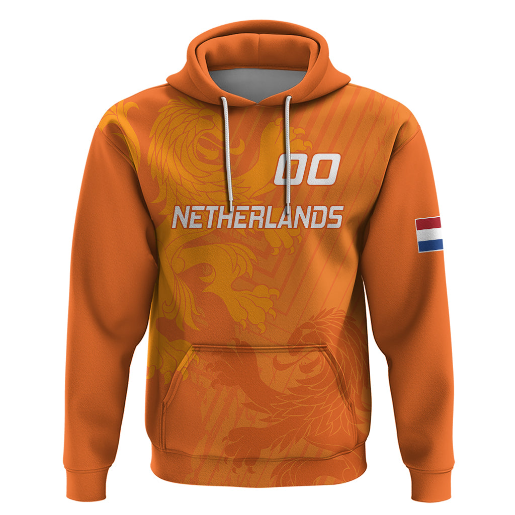 Custom Netherlands Soccer Hoodie Nederlands Vrouwenvoetbalelftal Go World Cup 2023 LT9