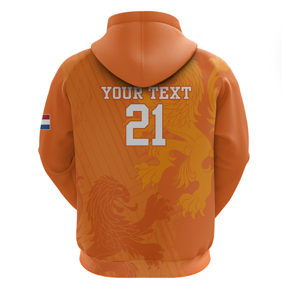 Custom Netherlands Soccer Hoodie Nederlands Vrouwenvoetbalelftal Go World Cup 2023 LT9