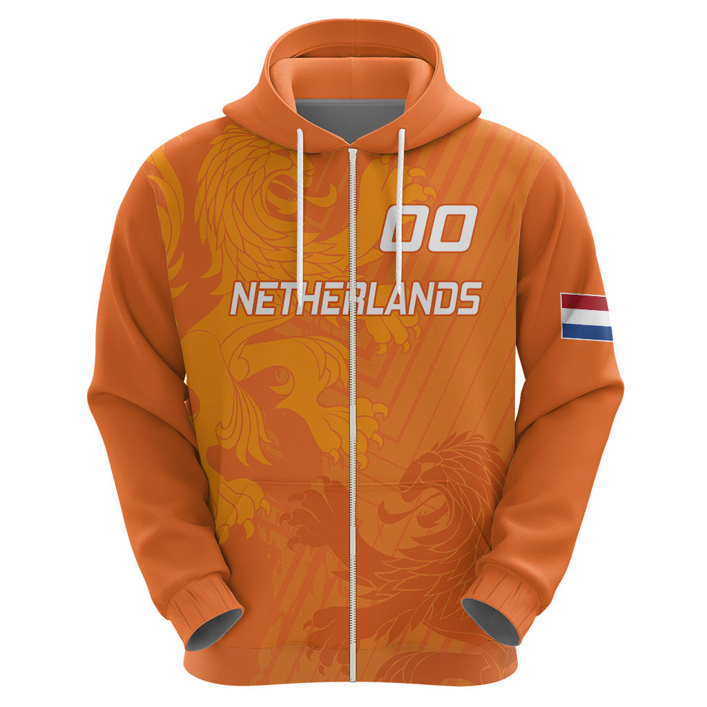 Custom Netherlands Soccer Hoodie Nederlands Vrouwenvoetbalelftal Go World Cup 2023 LT9
