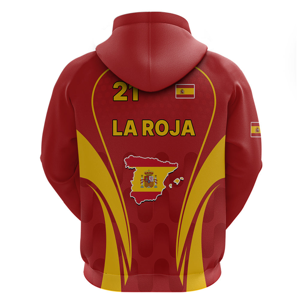 Custom Spain Soccer Hoodie Go World Cup 2023 Sporty Style LT9