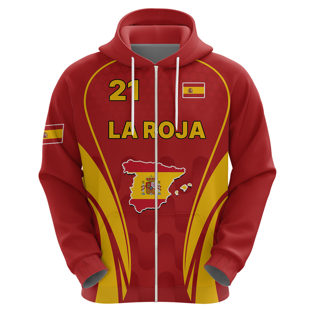 Custom Spain Soccer Hoodie Go World Cup 2023 Sporty Style LT9
