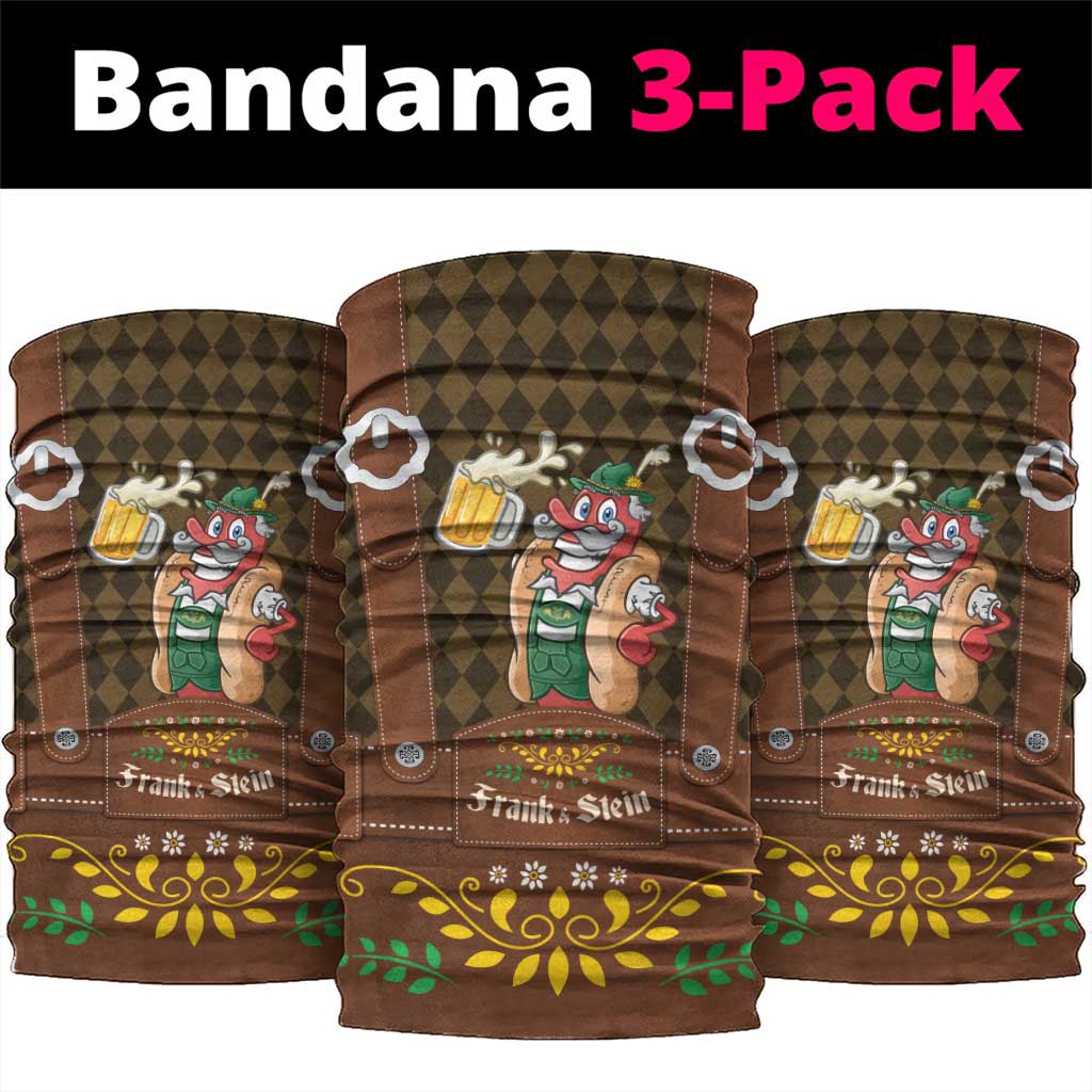 Frank & Stein Oktoberfest Neck Gaiter Beer Festival German Bavarian LT9