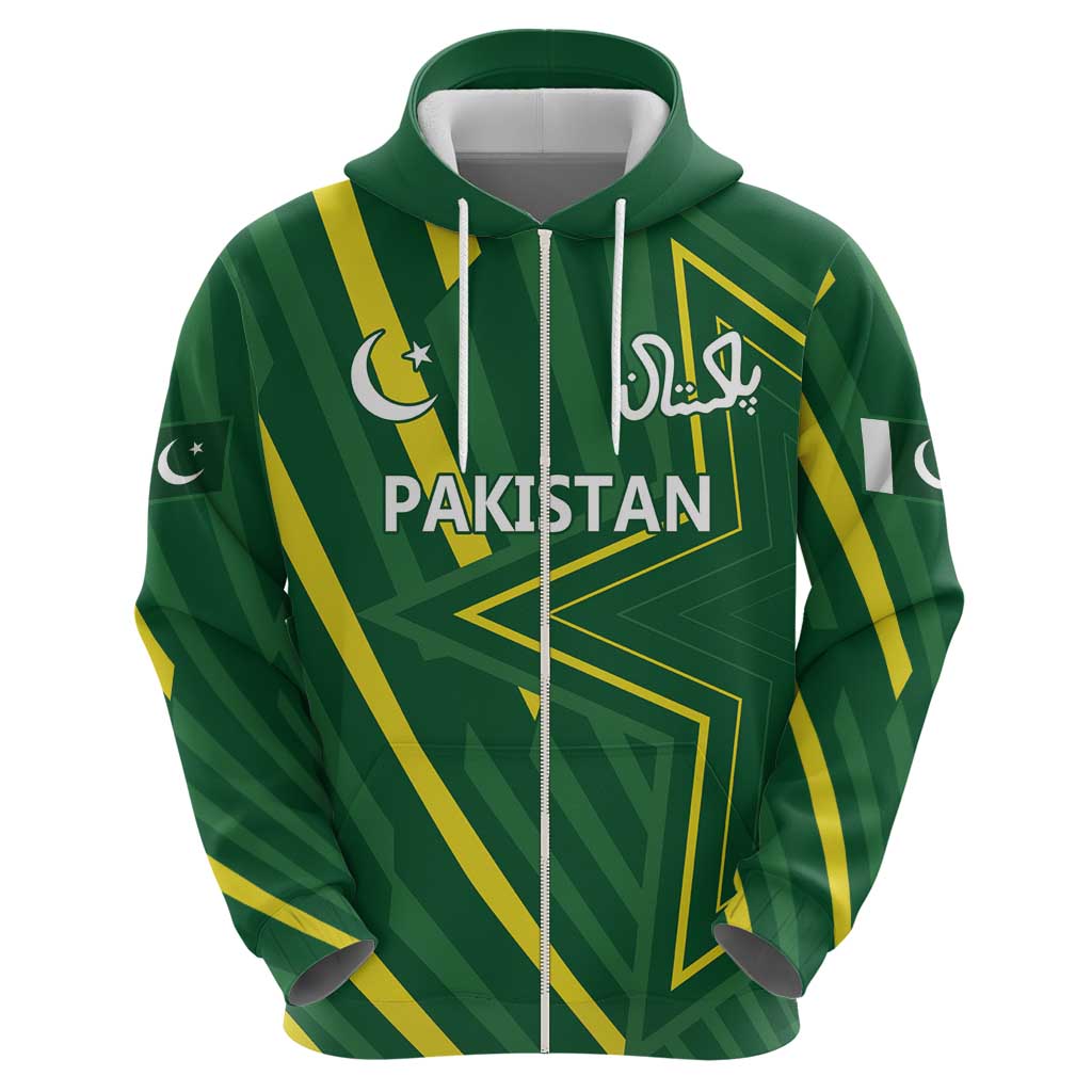 Pakistan Cricket Custom Hoodie Shaheen Falcon Go Champions LT9