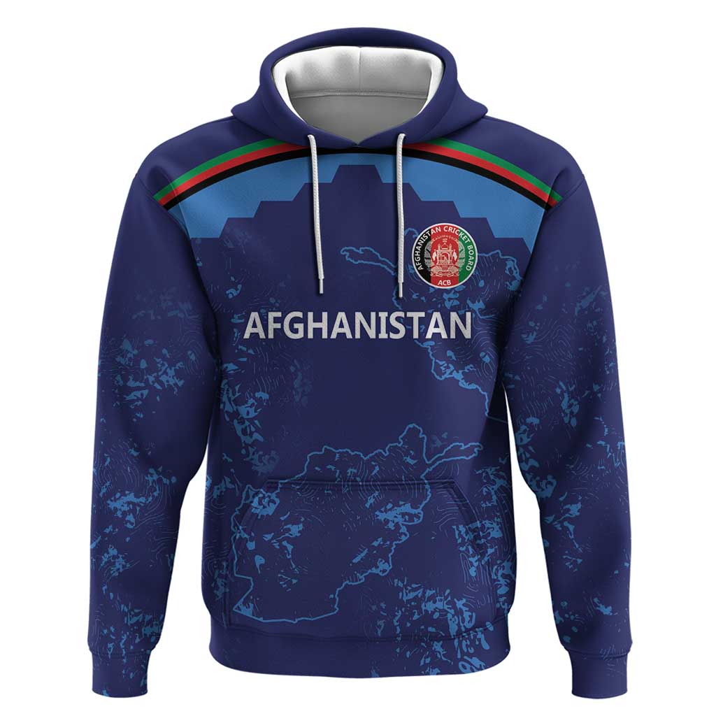 Afghan Atalans Cricket Custom Hoodie Afghanistan Map with Sporty Style LT9