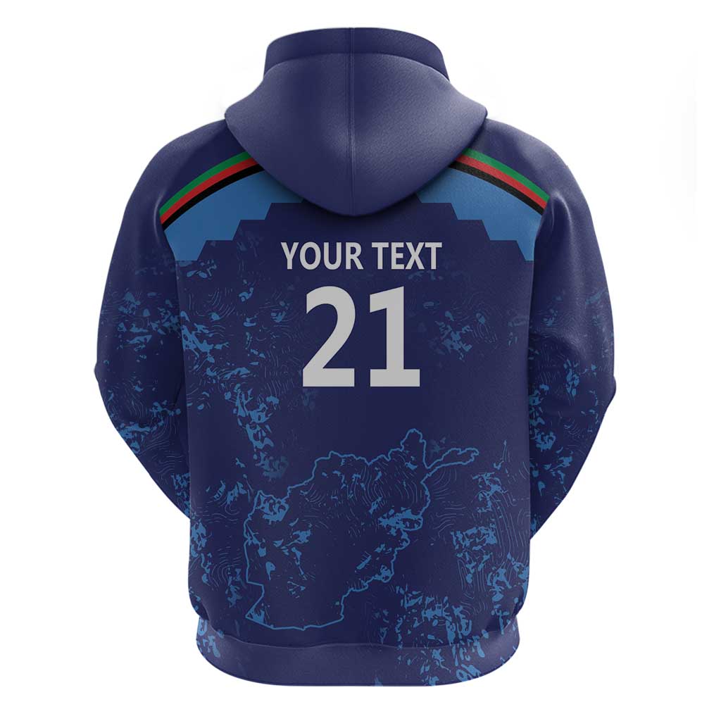 Afghan Atalans Cricket Custom Hoodie Afghanistan Map with Sporty Style LT9