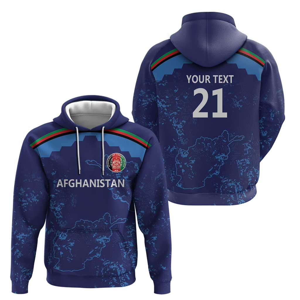 Afghan Atalans Cricket Custom Hoodie Afghanistan Map with Sporty Style LT9
