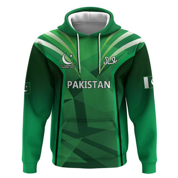 Pakistan Cricket Custom Hoodie The Green Shirts with Sporty Pattern LT9