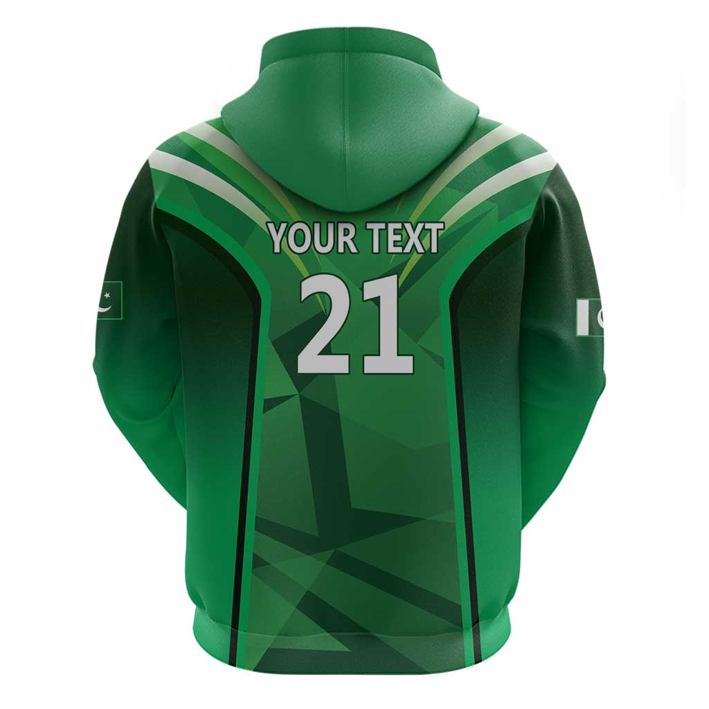 Pakistan Cricket Custom Hoodie The Green Shirts with Sporty Pattern LT9