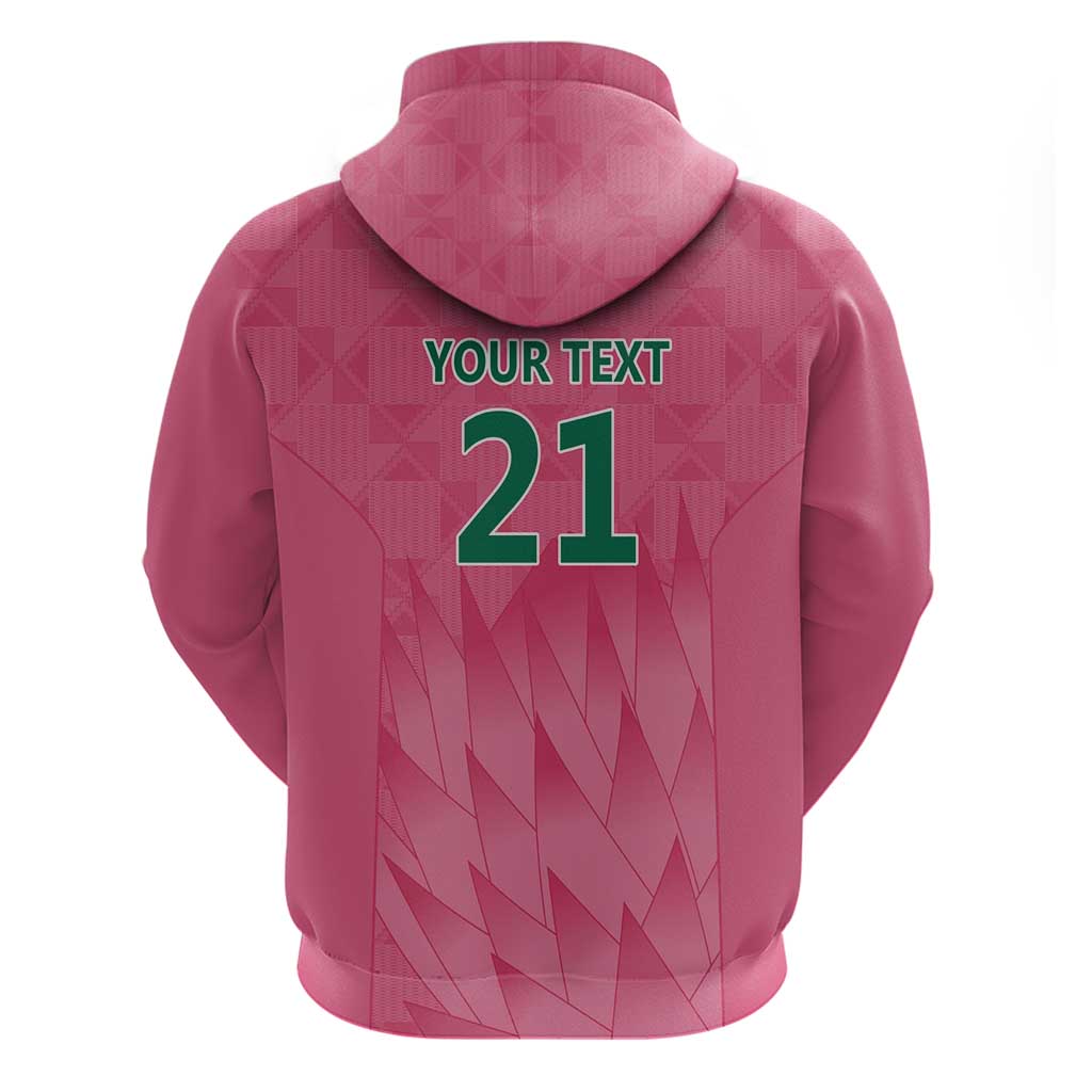 South Africa Cricket Custom Hoodie Proteas Pink LT9