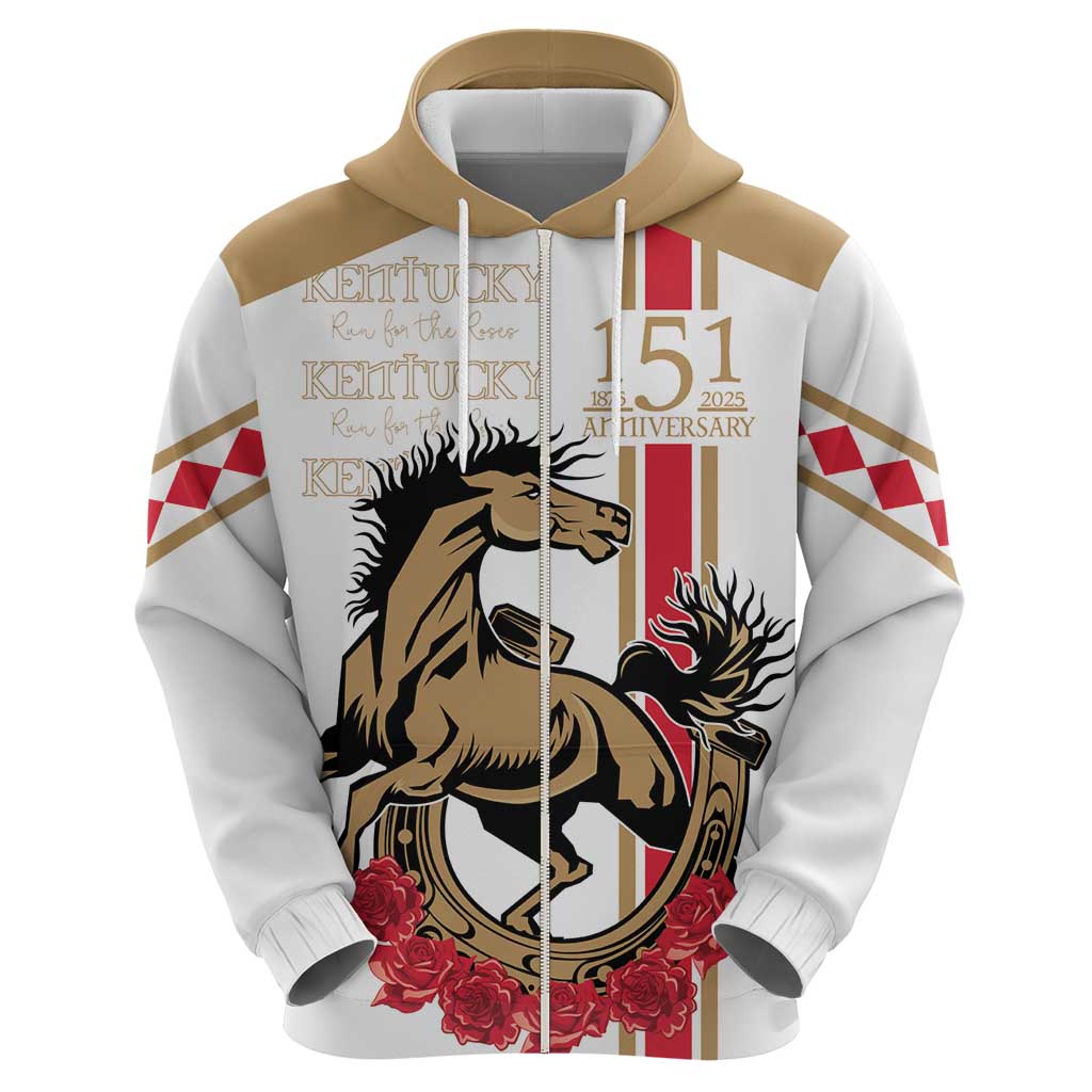 Personalized Kentucky Horse Race 151st Anniversary Hoodie Race For The Roses Since 1875 LT9