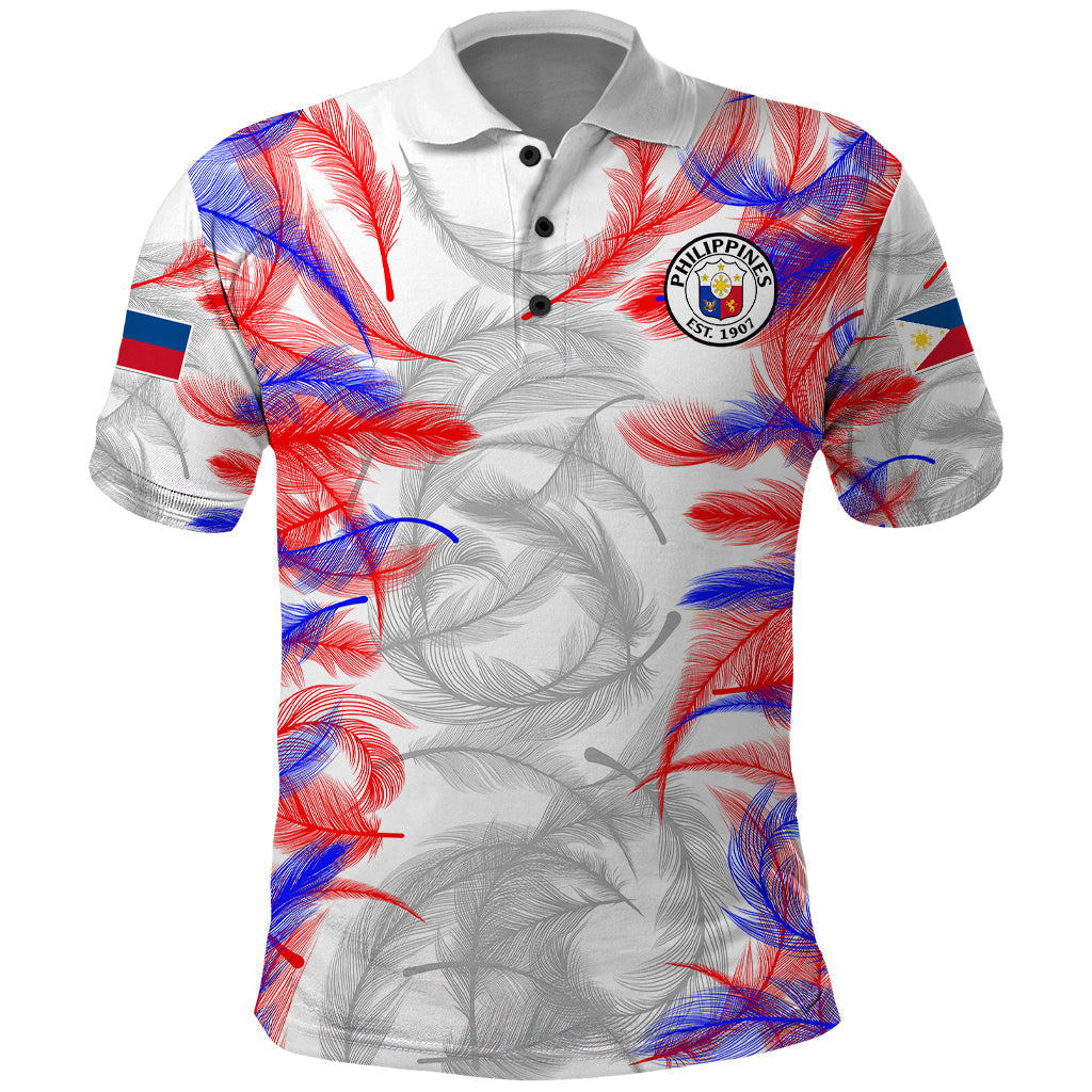 (Custom Text And Number) 2023 Philippines Anzkals Football Polo Shirt Pilipinas Be Unique LT9