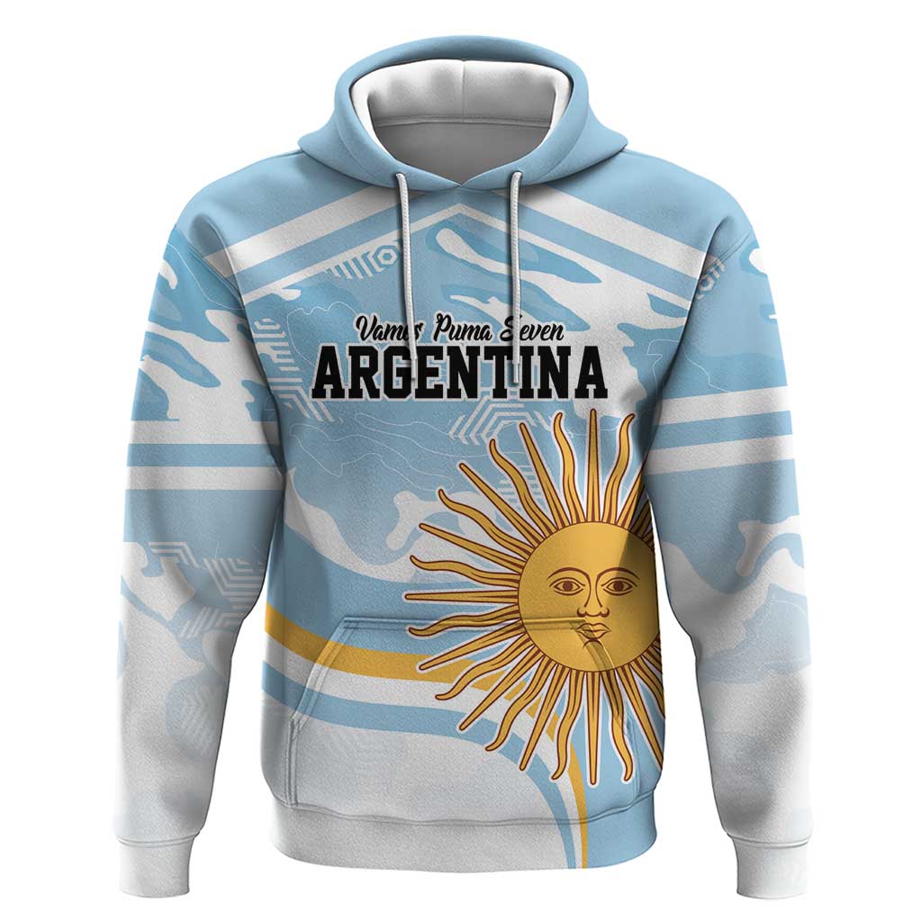 Custom Argentina Rugby Hoodie Summer Paris 2024 LT9