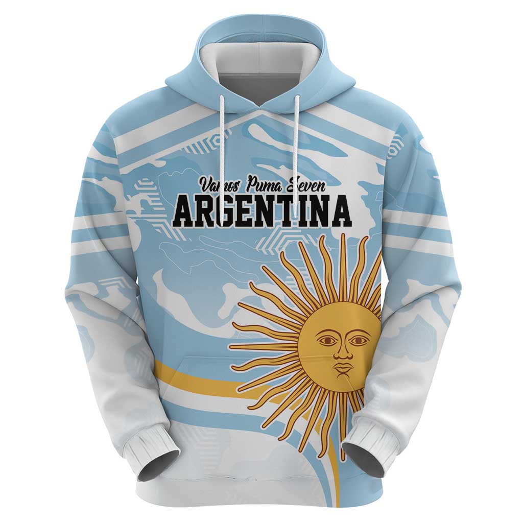 Custom Argentina Rugby Hoodie Summer Paris 2024 LT9