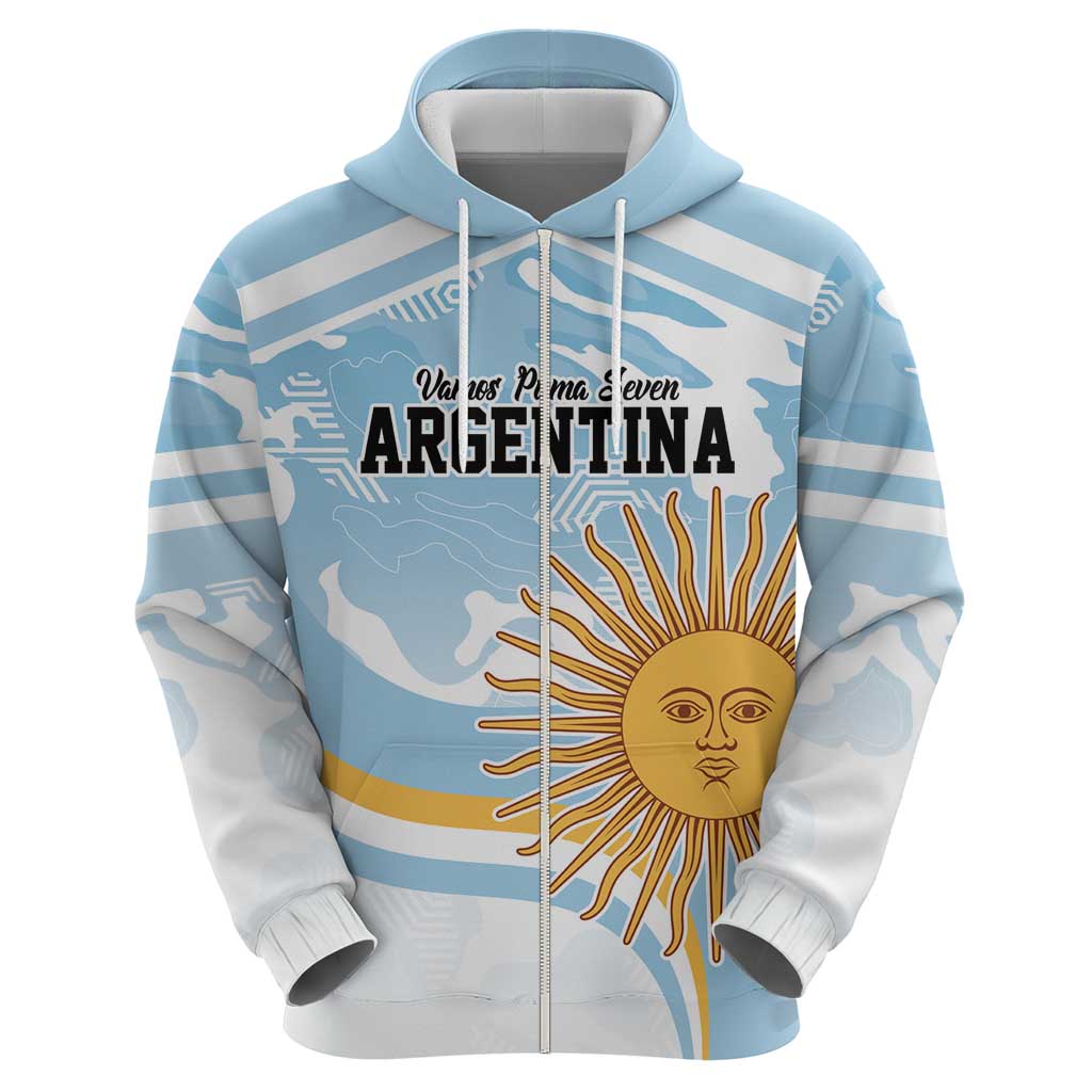 Custom Argentina Rugby Hoodie Summer Paris 2024 LT9