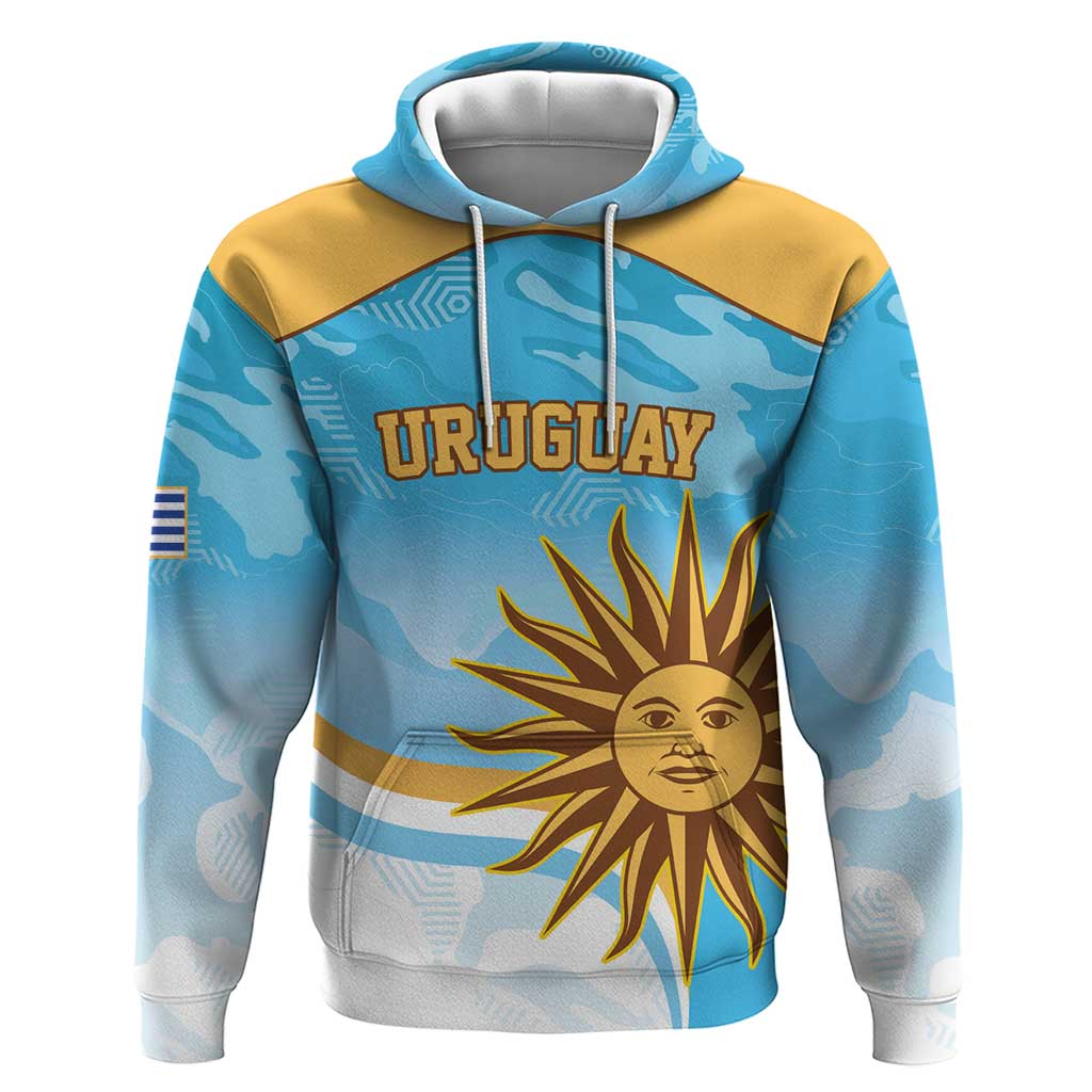 Custom Uruguay Rugby Hoodie Go Teros Summer Paris 2024 LT9