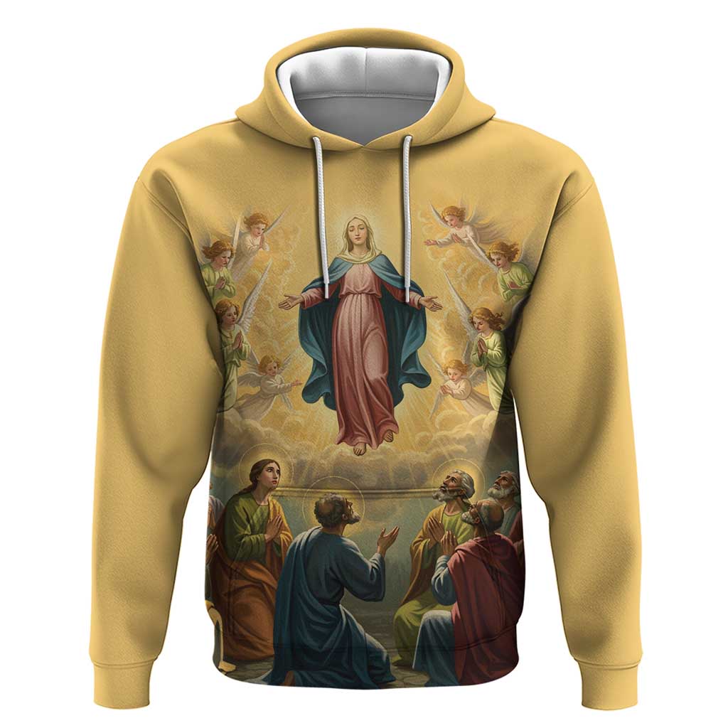 Assumption Virgin Mary to Heaven Hoodie Falling Asleep of the Mother of God LT9