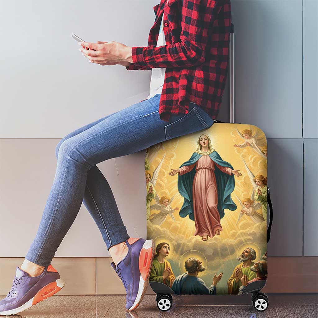 Assumption Virgin Mary to Heaven Luggage Cover Falling Asleep of the Mother of God LT9