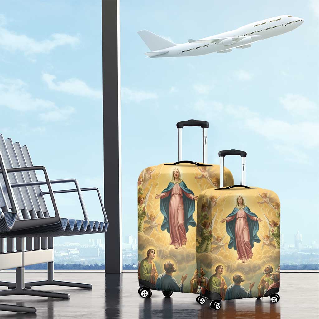 Assumption Virgin Mary to Heaven Luggage Cover Falling Asleep of the Mother of God LT9