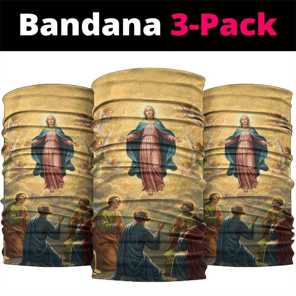 Assumption Virgin Mary to Heaven Neck Gaiter Falling Asleep of the Mother of God LT9