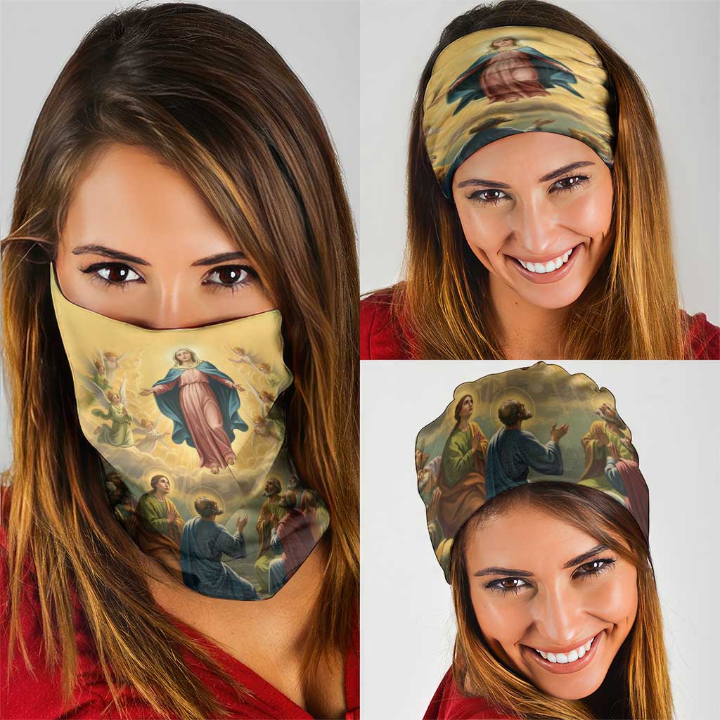 Assumption Virgin Mary to Heaven Neck Gaiter Falling Asleep of the Mother of God LT9