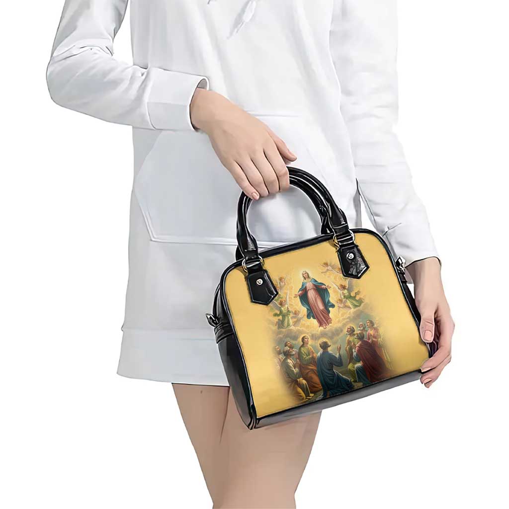 Assumption Virgin Mary to Heaven Shoulder Handbag Falling Asleep of the Mother of God LT9