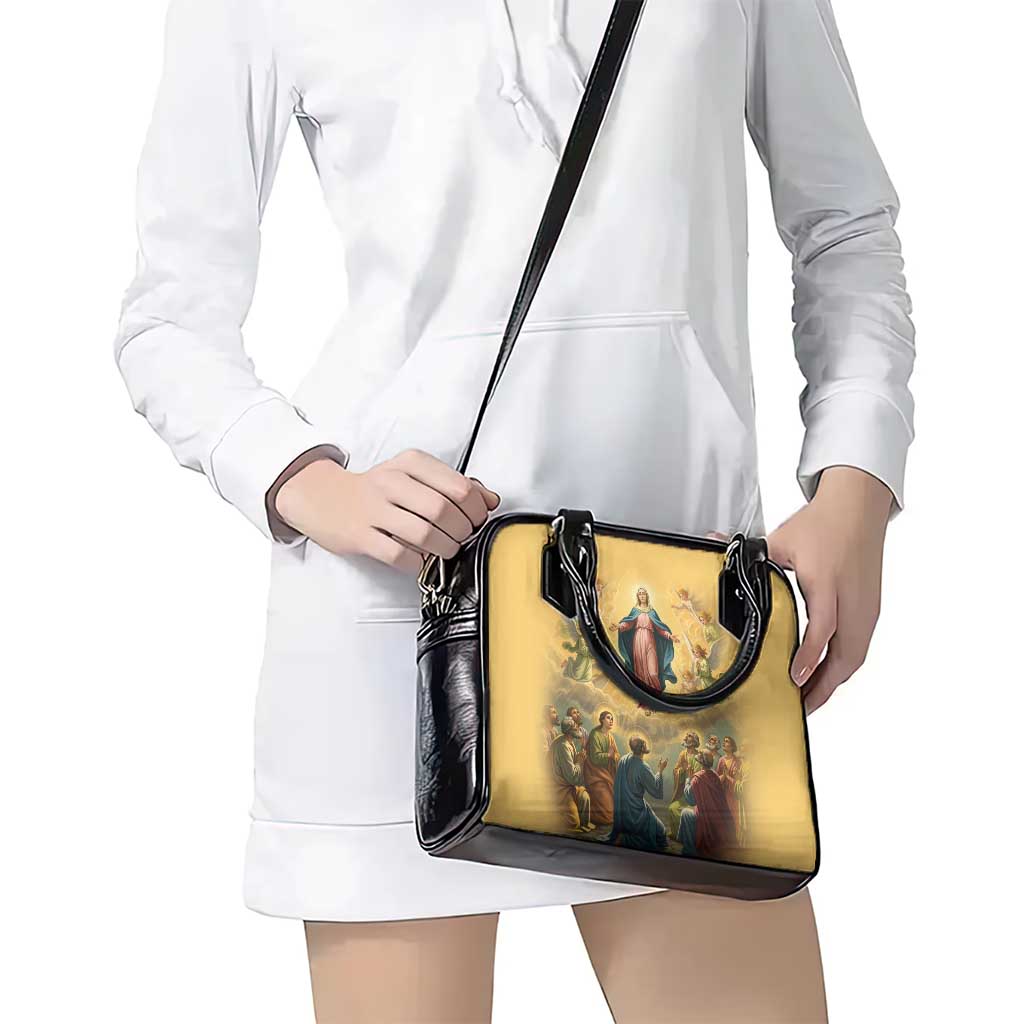 Assumption Virgin Mary to Heaven Shoulder Handbag Falling Asleep of the Mother of God LT9