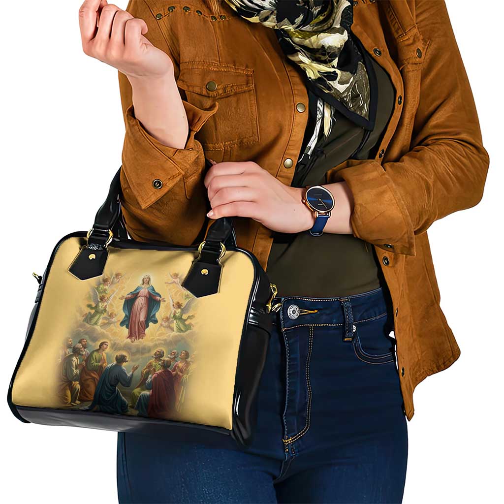 Assumption Virgin Mary to Heaven Shoulder Handbag Falling Asleep of the Mother of God LT9