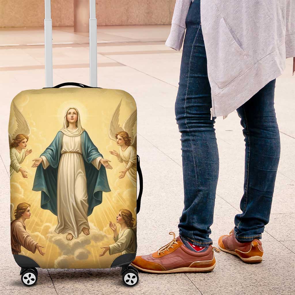Blessed Virgin Mary Luggage Cover Falling Asleep of the Mother of God LT9