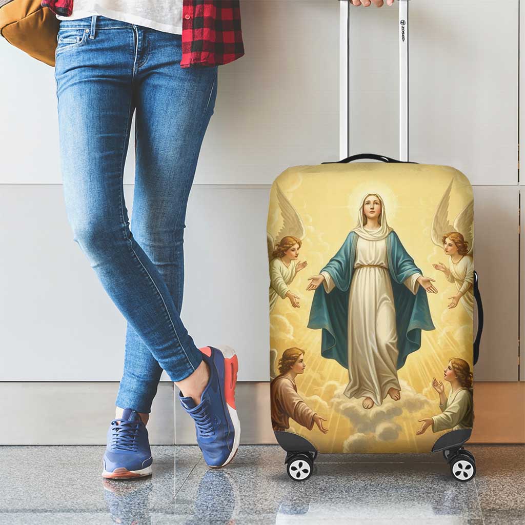 Blessed Virgin Mary Luggage Cover Falling Asleep of the Mother of God LT9