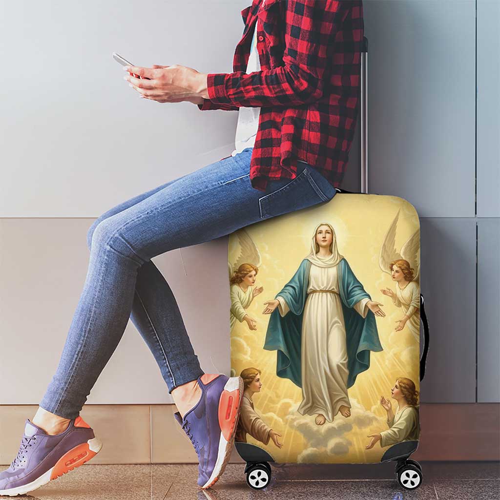 Blessed Virgin Mary Luggage Cover Falling Asleep of the Mother of God LT9