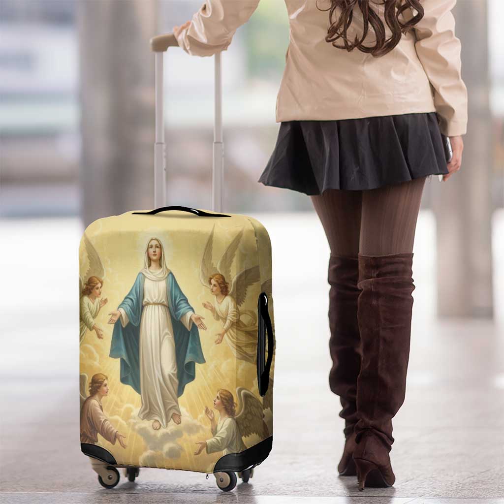 Blessed Virgin Mary Luggage Cover Falling Asleep of the Mother of God LT9