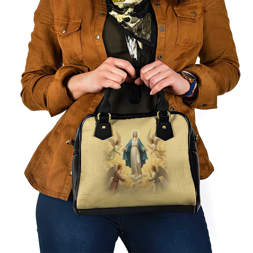Blessed Virgin Mary Shoulder Handbag Falling Asleep of the Mother of God LT9