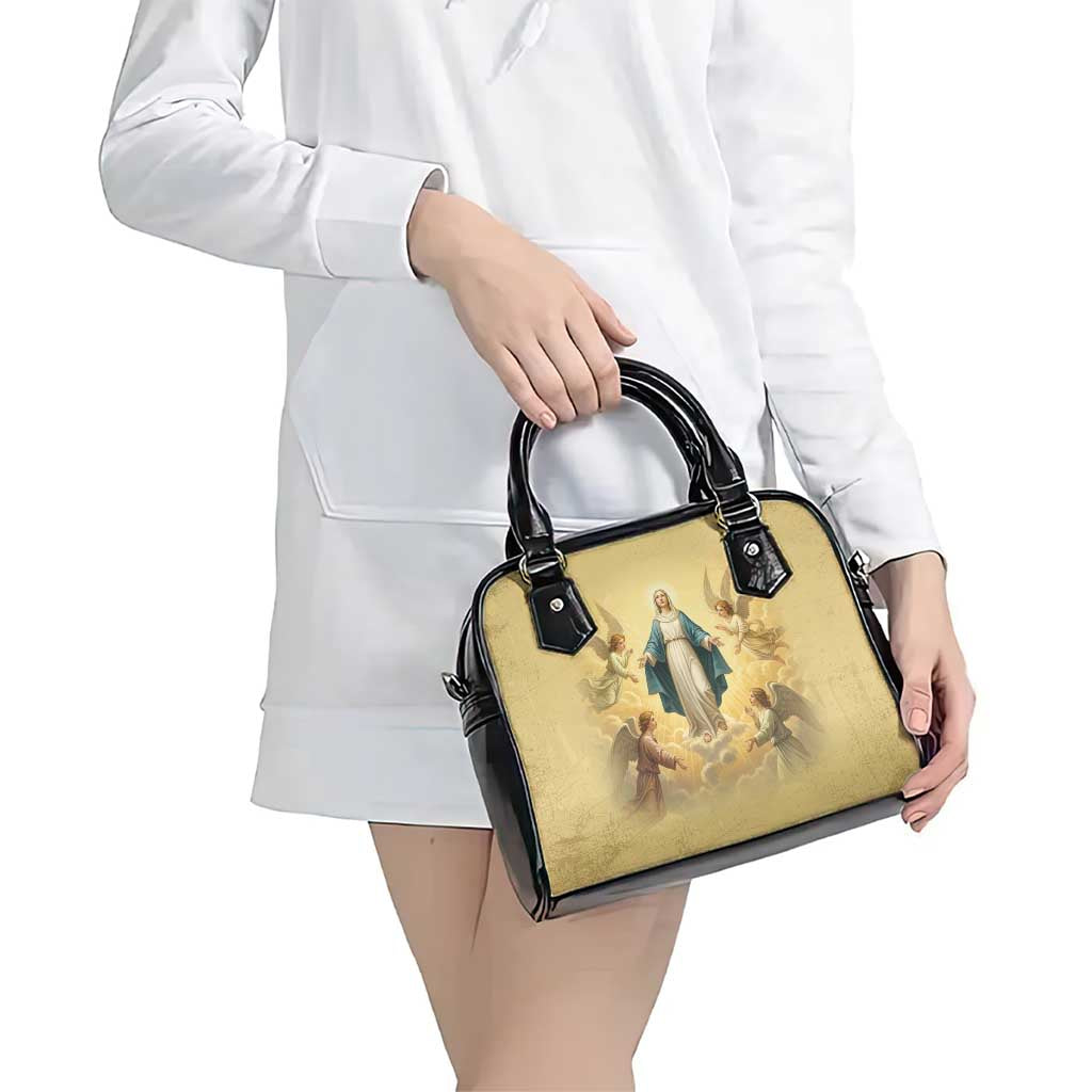 Blessed Virgin Mary Shoulder Handbag Falling Asleep of the Mother of God LT9