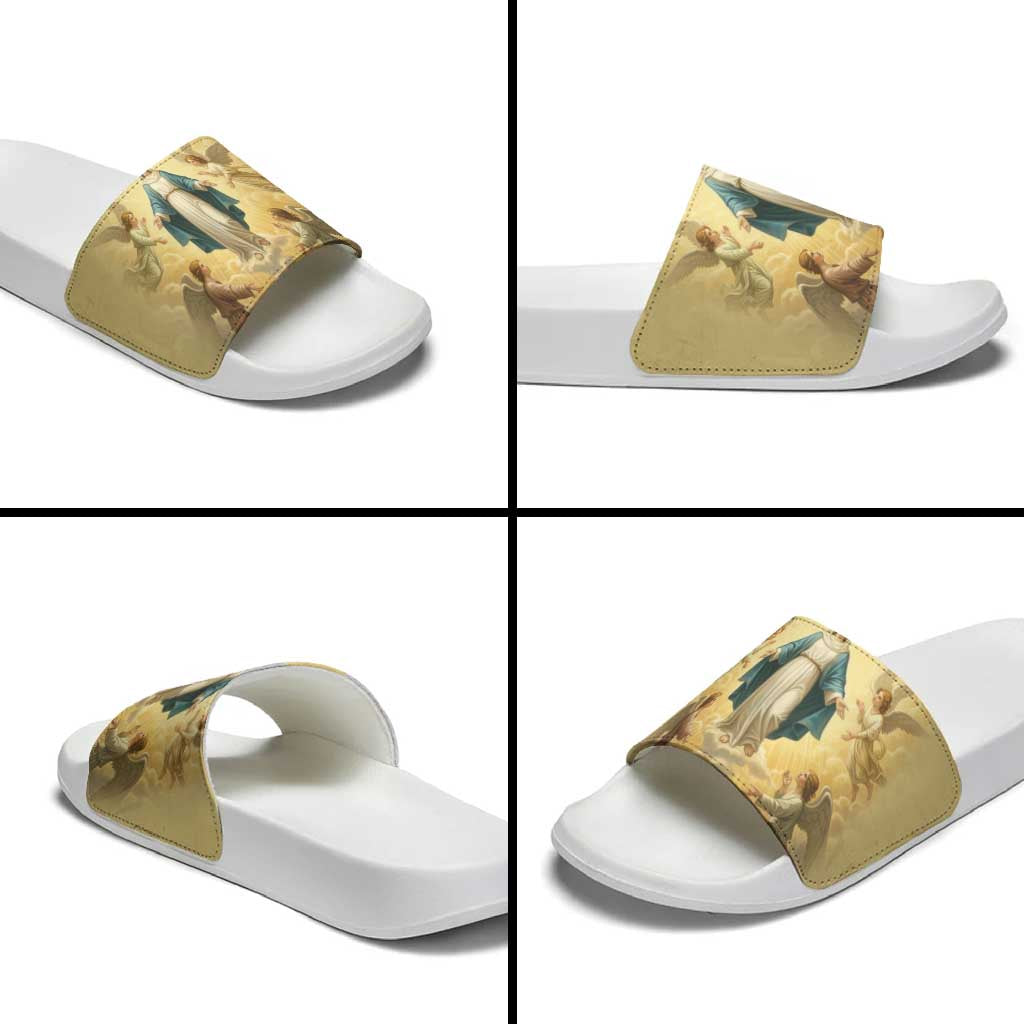 Blessed Virgin Mary Slide Sandals Falling Asleep of the Mother of God LT9