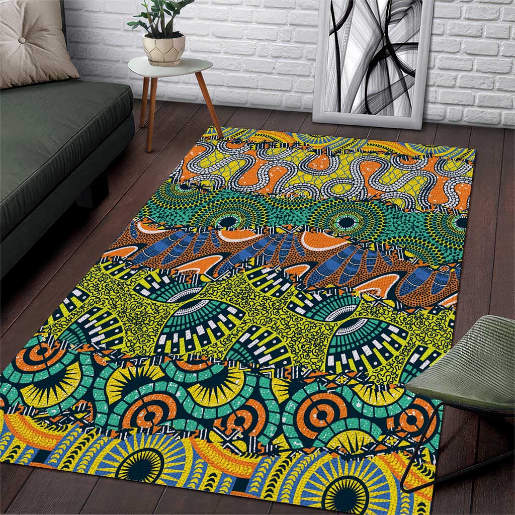 Africa Tribal Mixed Pattern Area Rug LT9