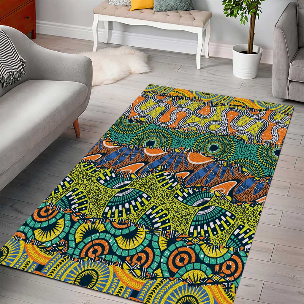 Africa Tribal Mixed Pattern Area Rug LT9