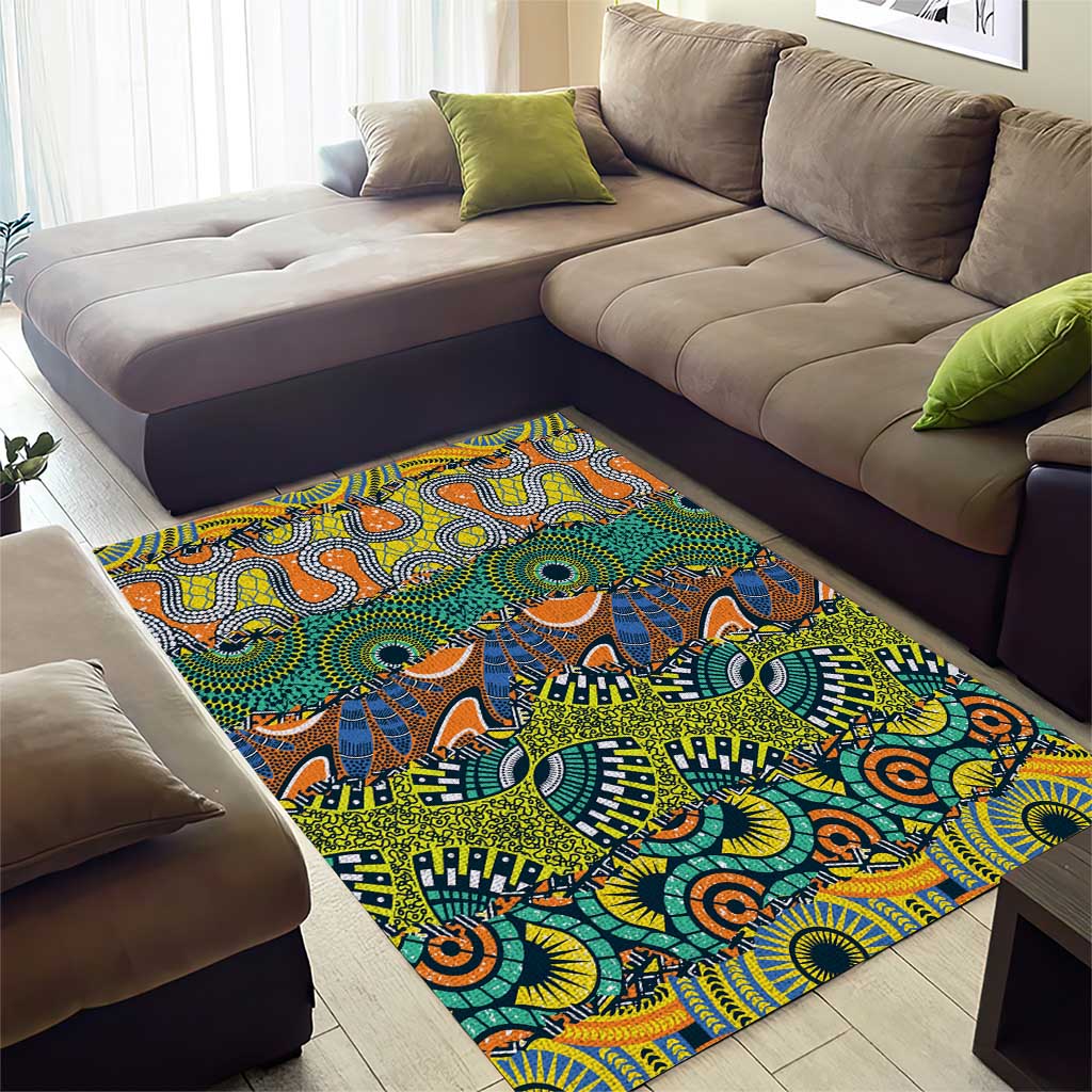 Africa Tribal Mixed Pattern Area Rug LT9