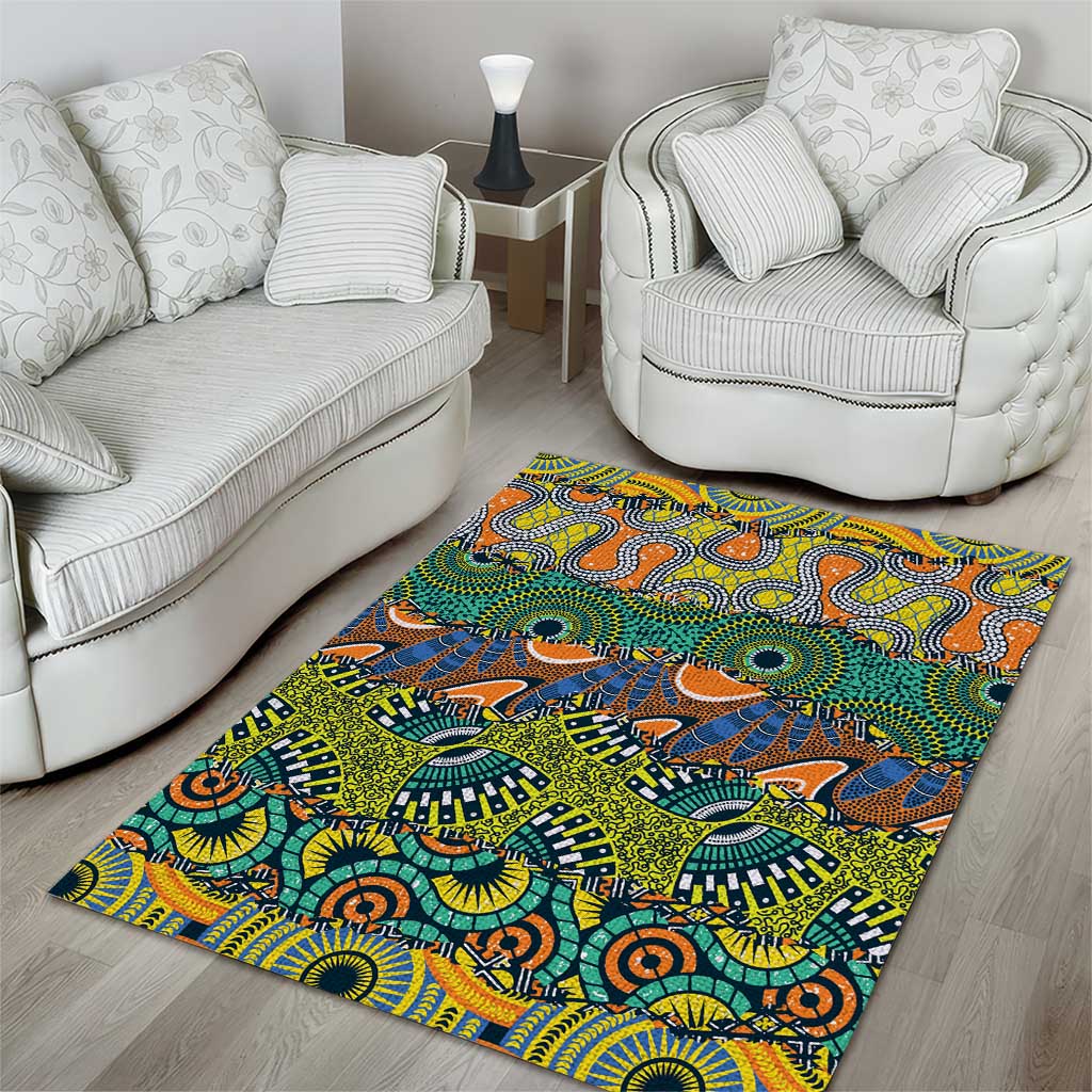 Africa Tribal Mixed Pattern Area Rug LT9