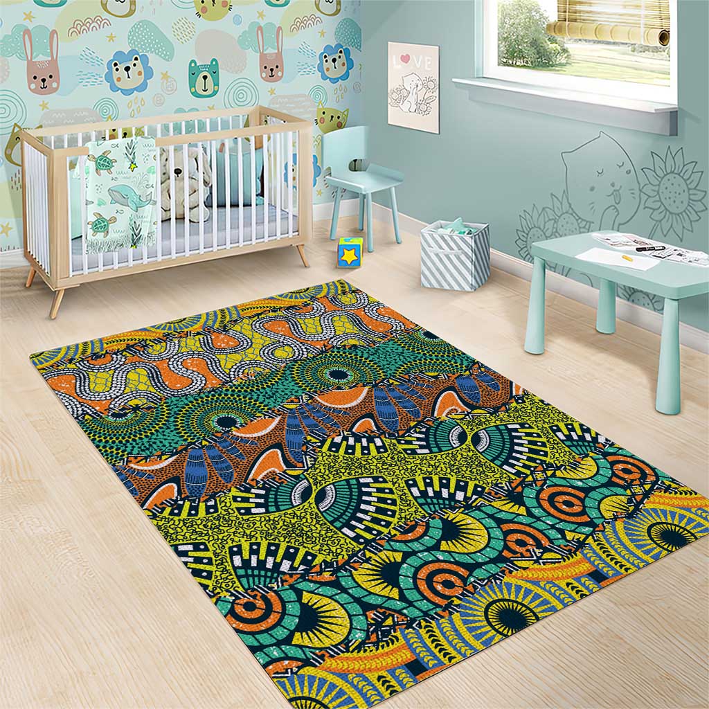 Africa Tribal Mixed Pattern Area Rug LT9