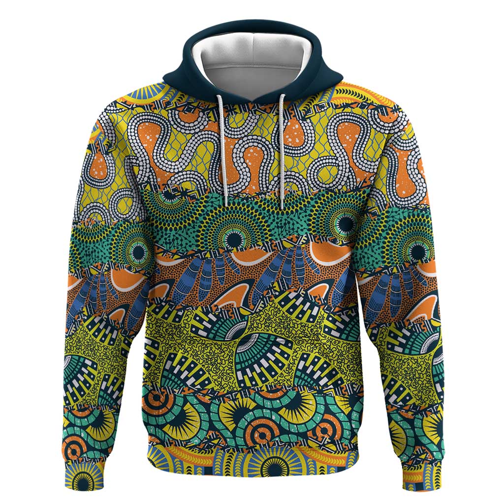 Africa Tribal Mixed Pattern Hoodie LT9