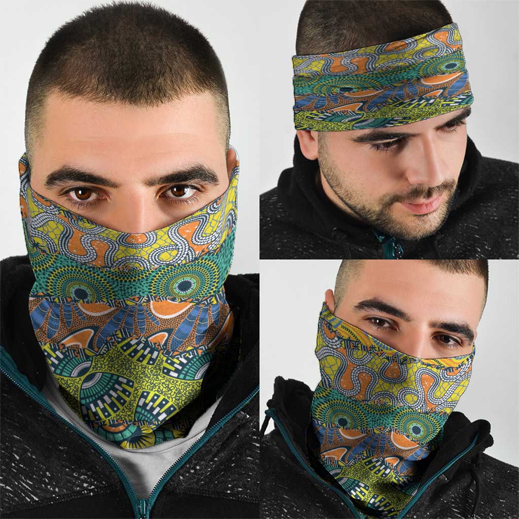 Africa Tribal Mixed Pattern Neck Gaiter LT9