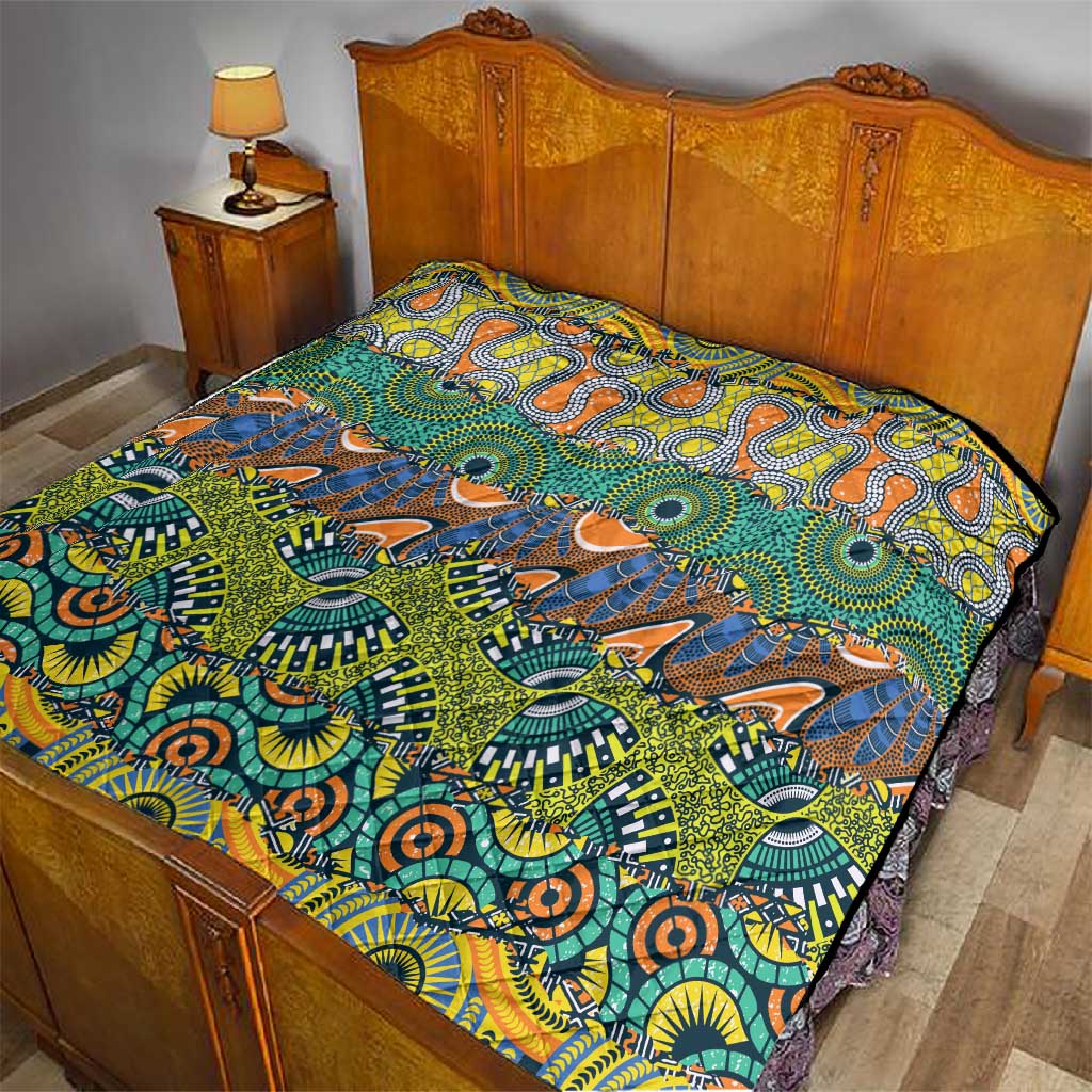 Africa Tribal Mixed Pattern Quilt LT9
