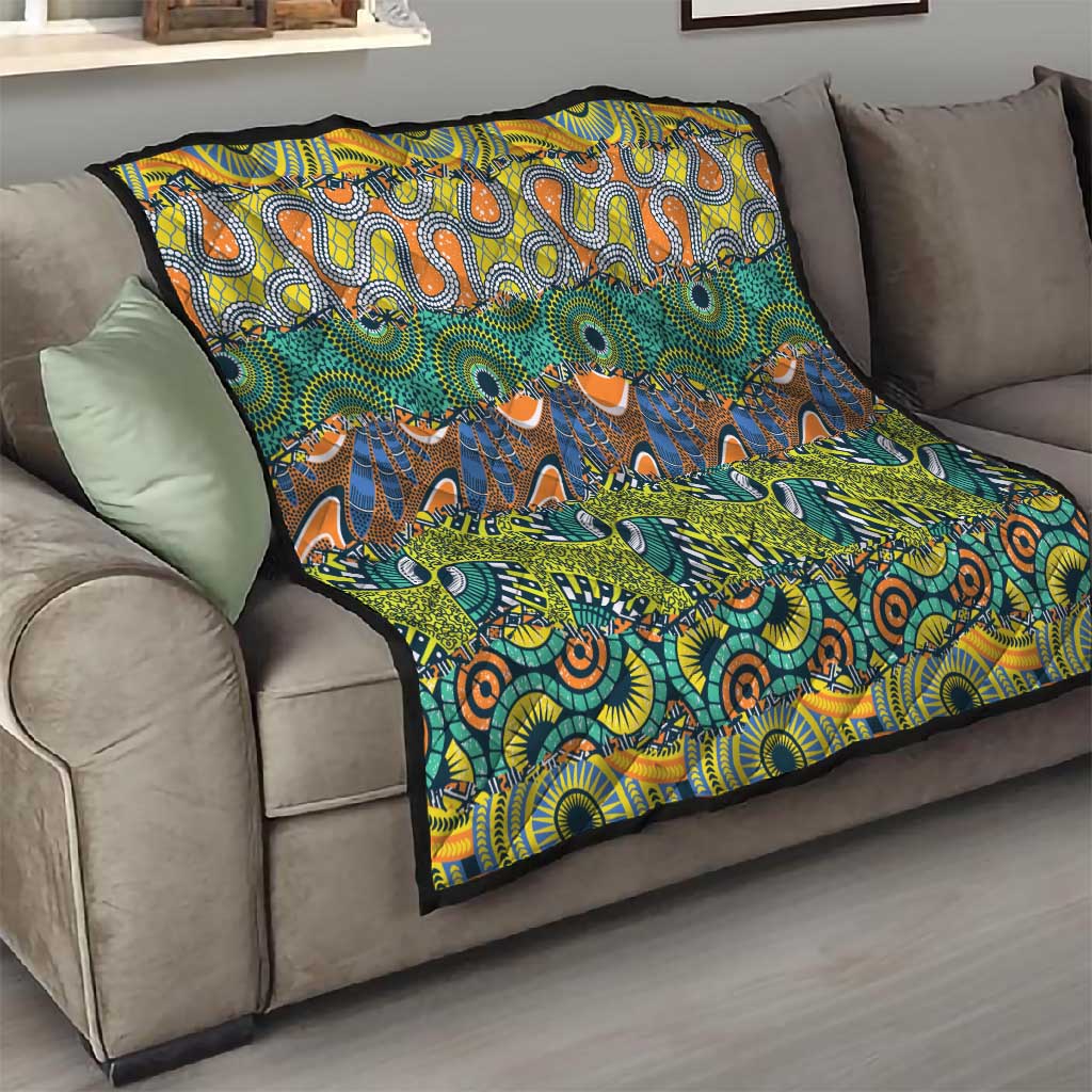 Africa Tribal Mixed Pattern Quilt LT9