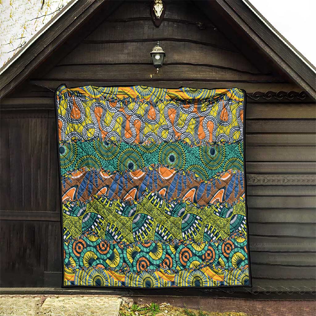Africa Tribal Mixed Pattern Quilt LT9