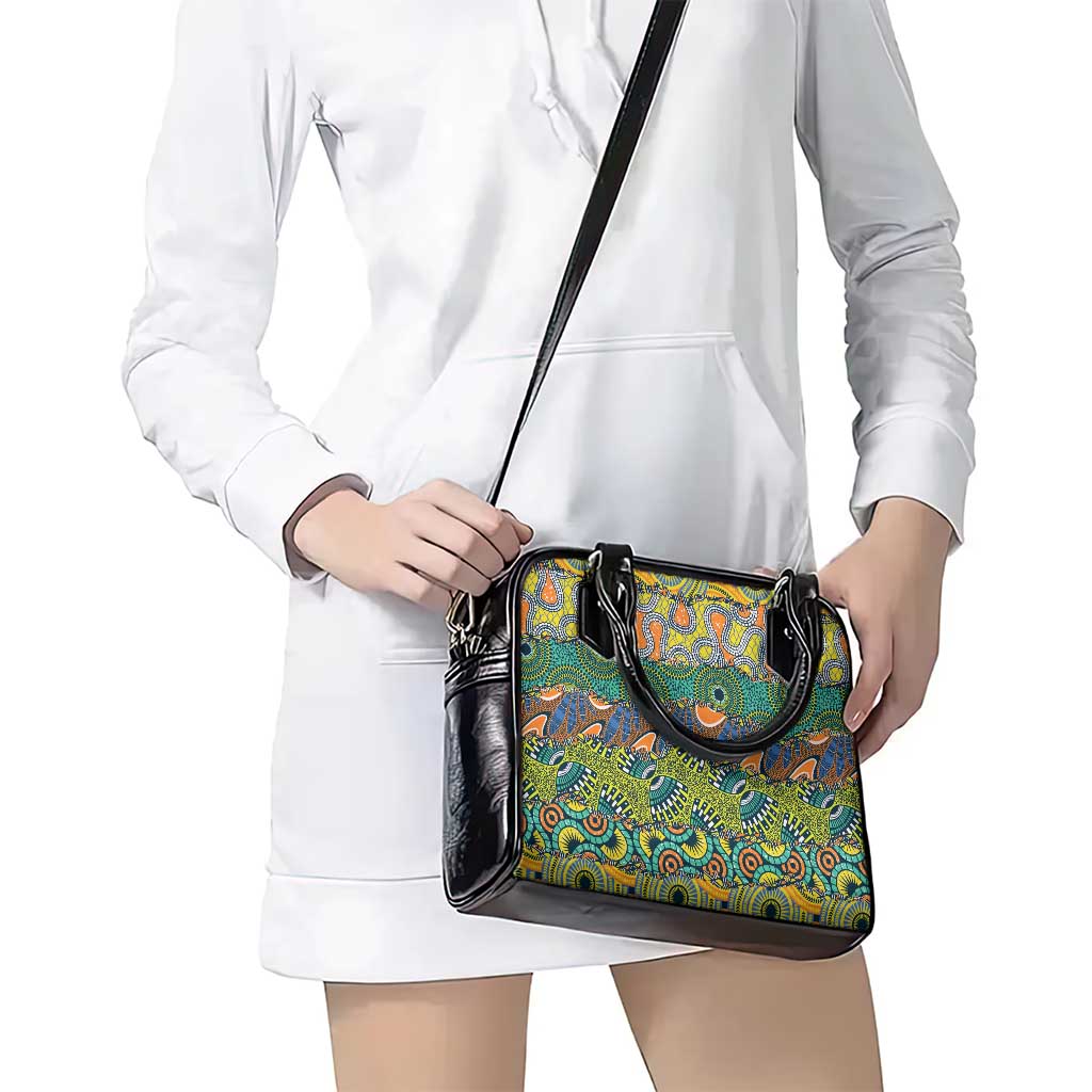 Africa Tribal Mixed Pattern Shoulder Handbag LT9
