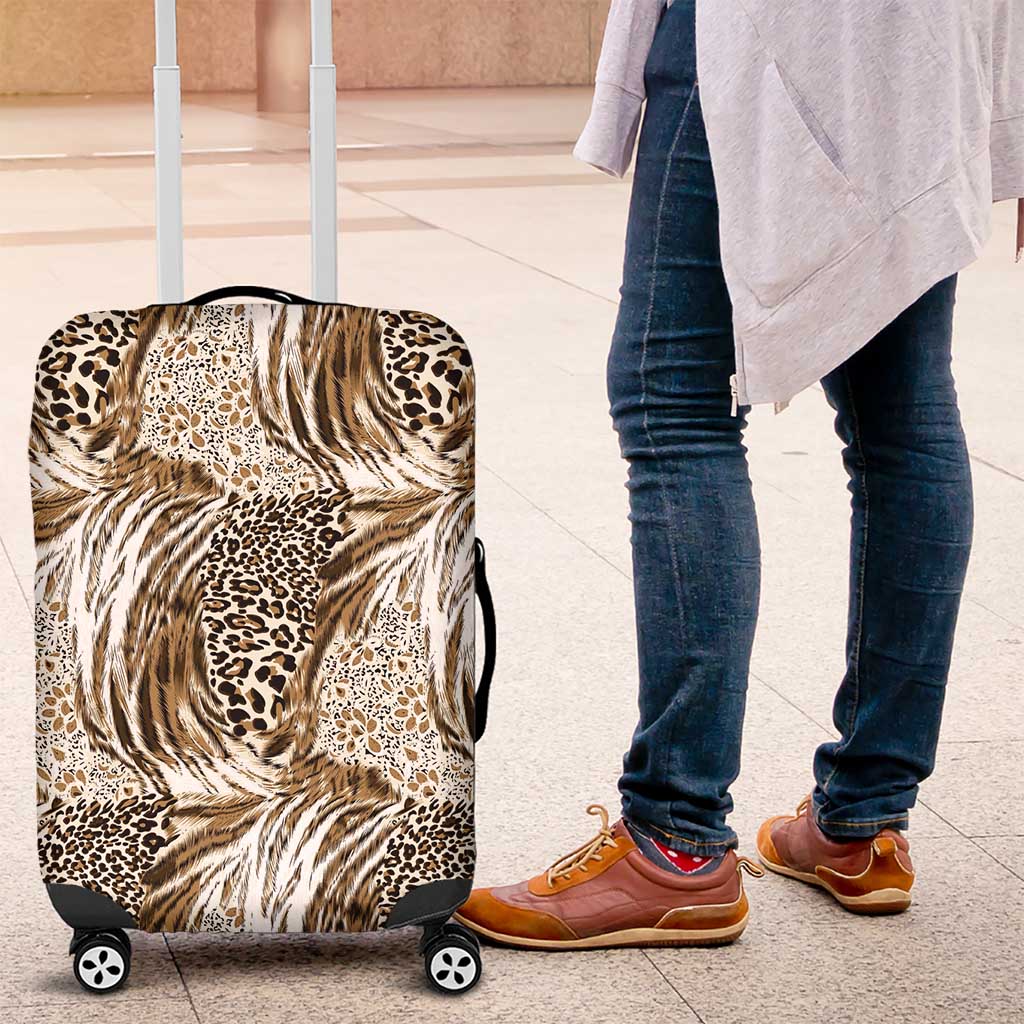 Wild Animal Skins Luggage Cover Leopard Pattern LT9