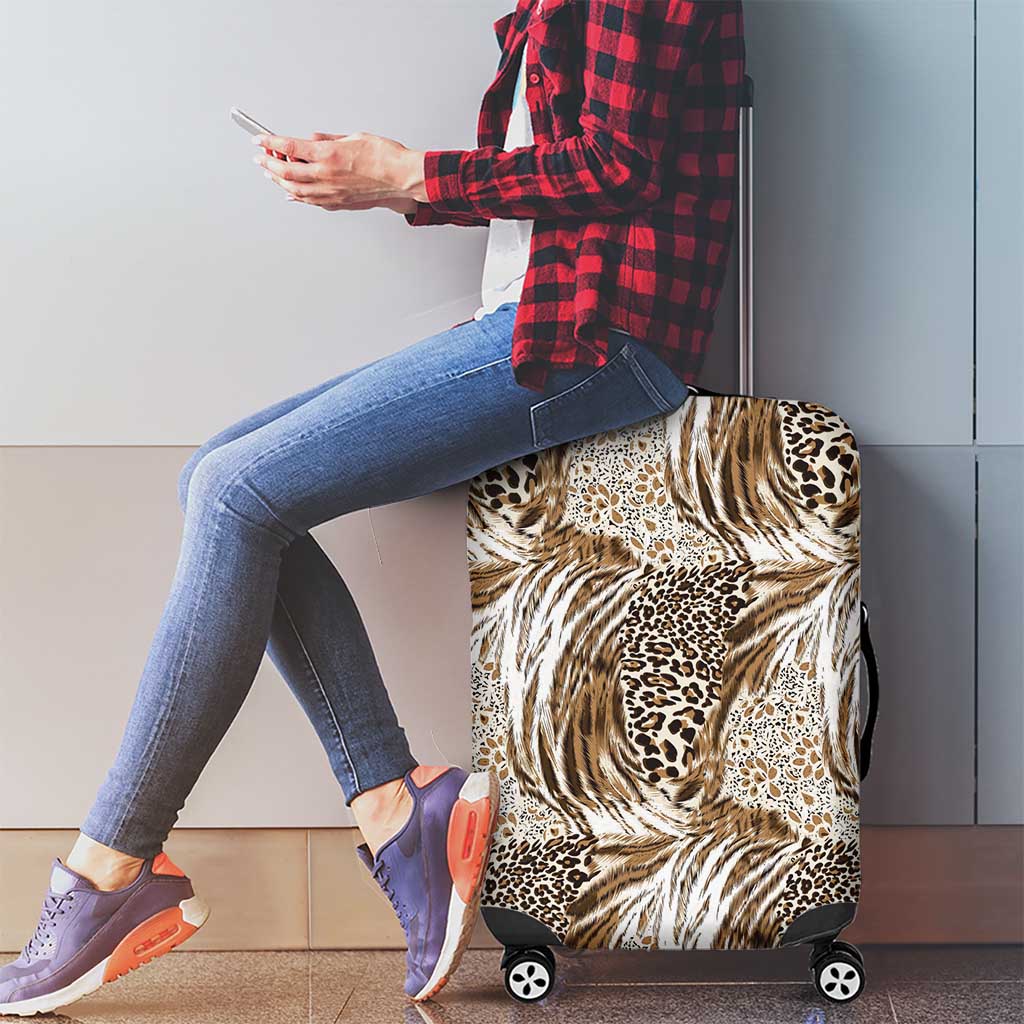 Wild Animal Skins Luggage Cover Leopard Pattern LT9