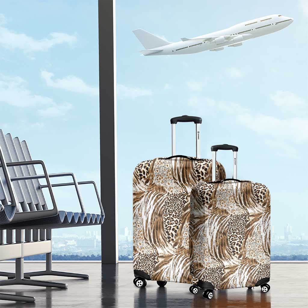 Wild Animal Skins Luggage Cover Leopard Pattern LT9