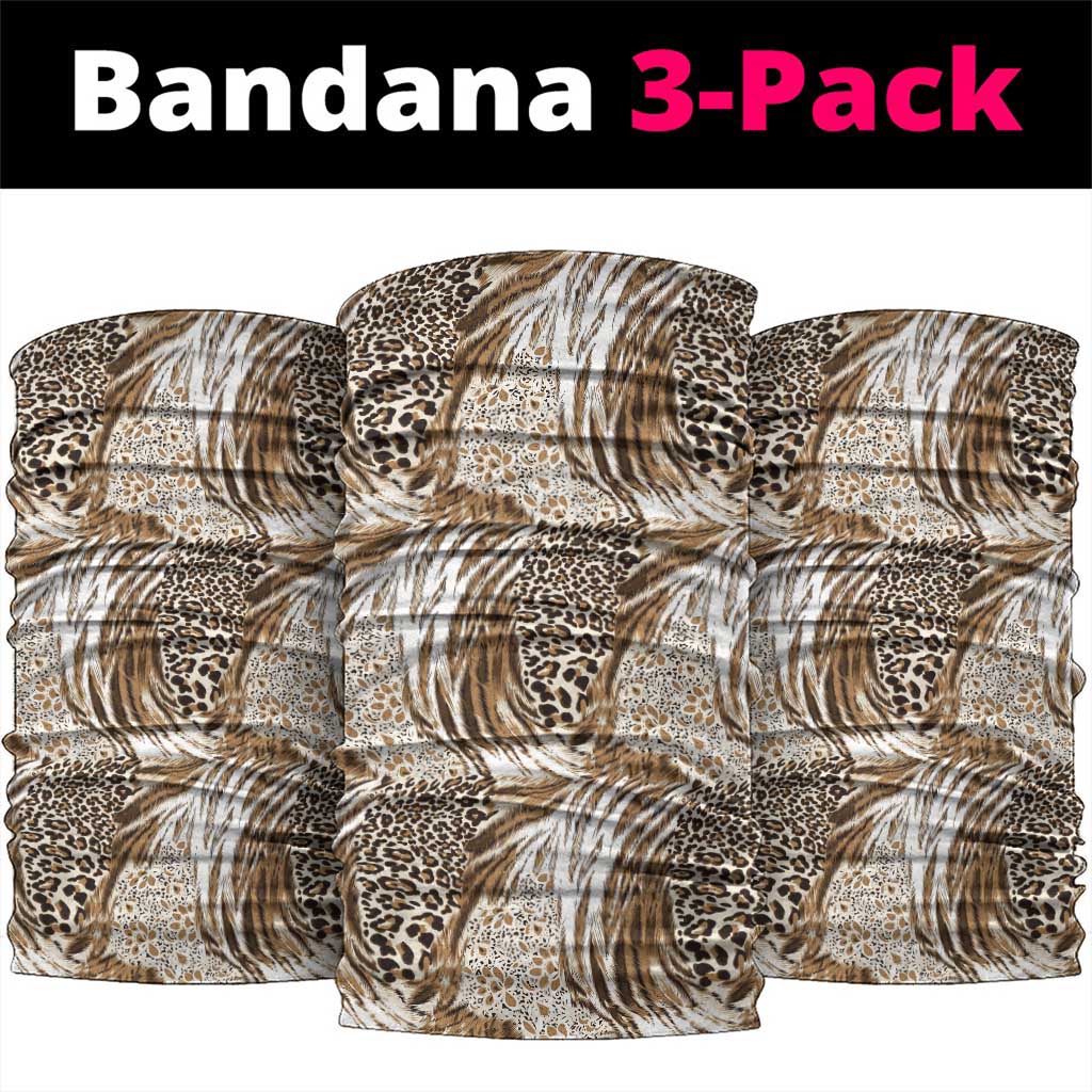 Wild Animal Skins Neck Gaiter Leopard Pattern LT9
