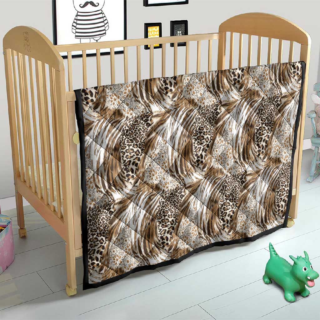 African Wild Animal Skins Quilt Leopard Pattern LT9